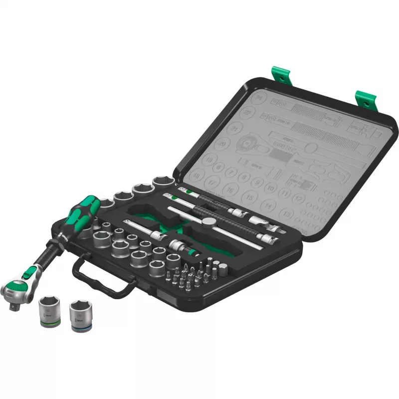 Wera 8100 SA/SC 2 Zyklop zestaw wkrętaków z grzechotką