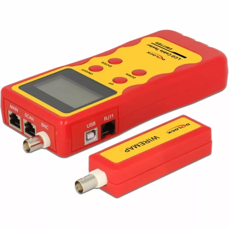 Delock LCD kabel Tester - Tester sieciowy (86108)
