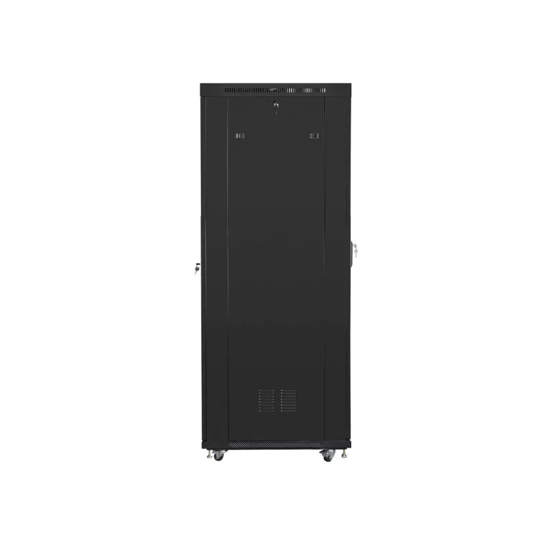 Lanberg FF01-8227-23BL szafa rack 27U wolnostojąca Czarna