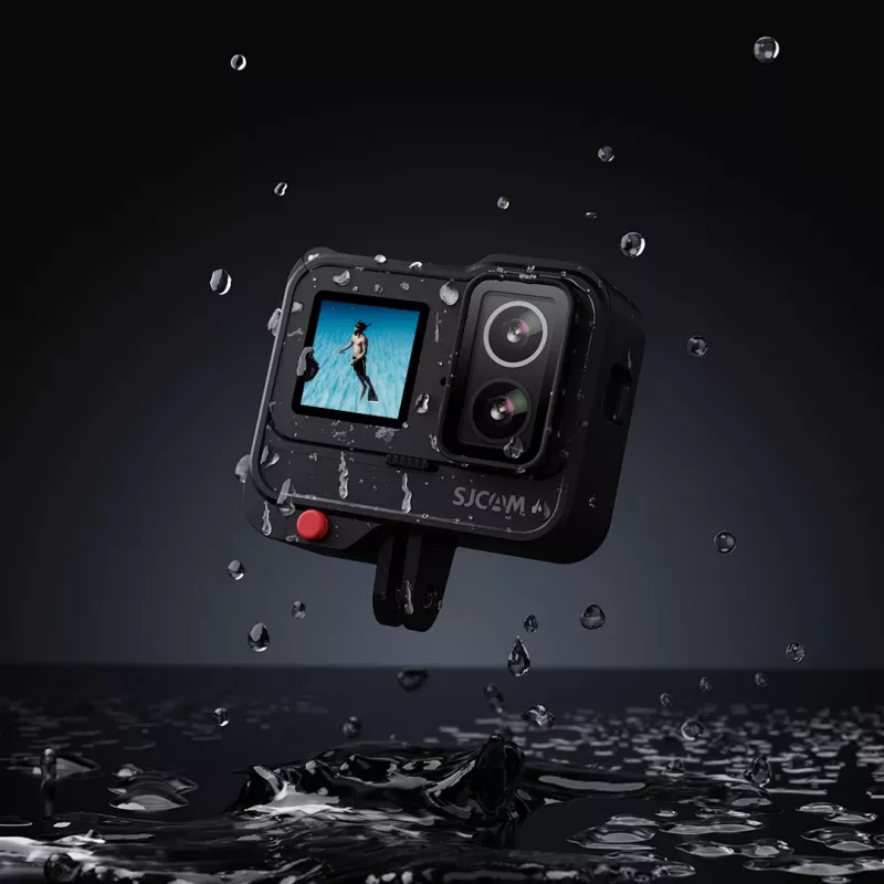 Kamera sportowa SJCam SJ20 z podwójnym obiektywem, wideo 4K, zdjęcia 20 MP