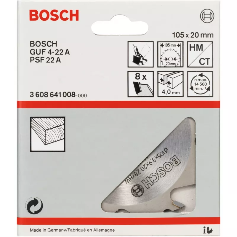 Bosch 3 608 641 008 tarcza do piły tarczowej