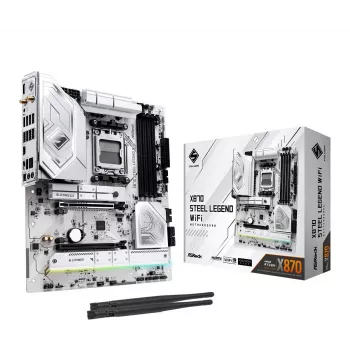 ASRock X870 Steel Legend WiFi AM5 ATX Motherboard