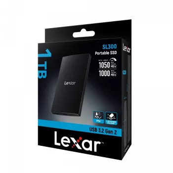 Zewnętrzny dysk SSD Lexar 1 TB USB Type-C 3.2 Gen 2 LSL300001T-RNBNG