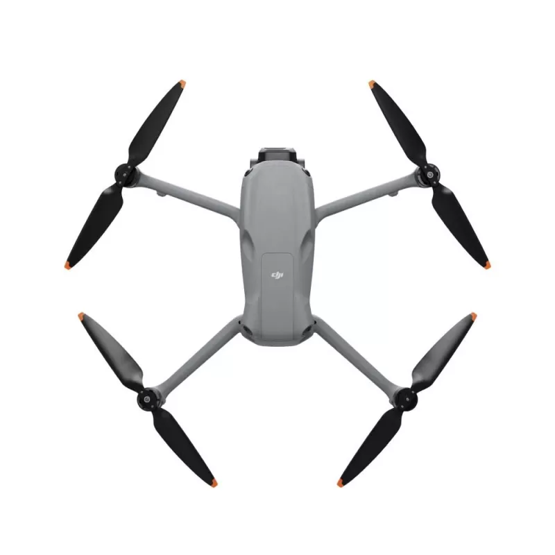 Quadcopter DJI Air 3s RC-N3 — aparat 50 MP, 4K 3840×2160, 4 wirniki, maks. 27 m/s, zasięg 32 000 m, bateria 4276 mAh, szary