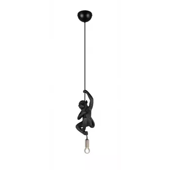 Lampa wisząca TRIO R36551002 — trzonek E14, wykończenie czarne