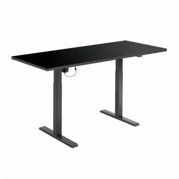 Biurko gamingowe White Shark Dark Force — ergonomiczny design, regulowana wysokość