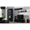 Cama stojak TV SOHO 140 czarny/czarny połysk