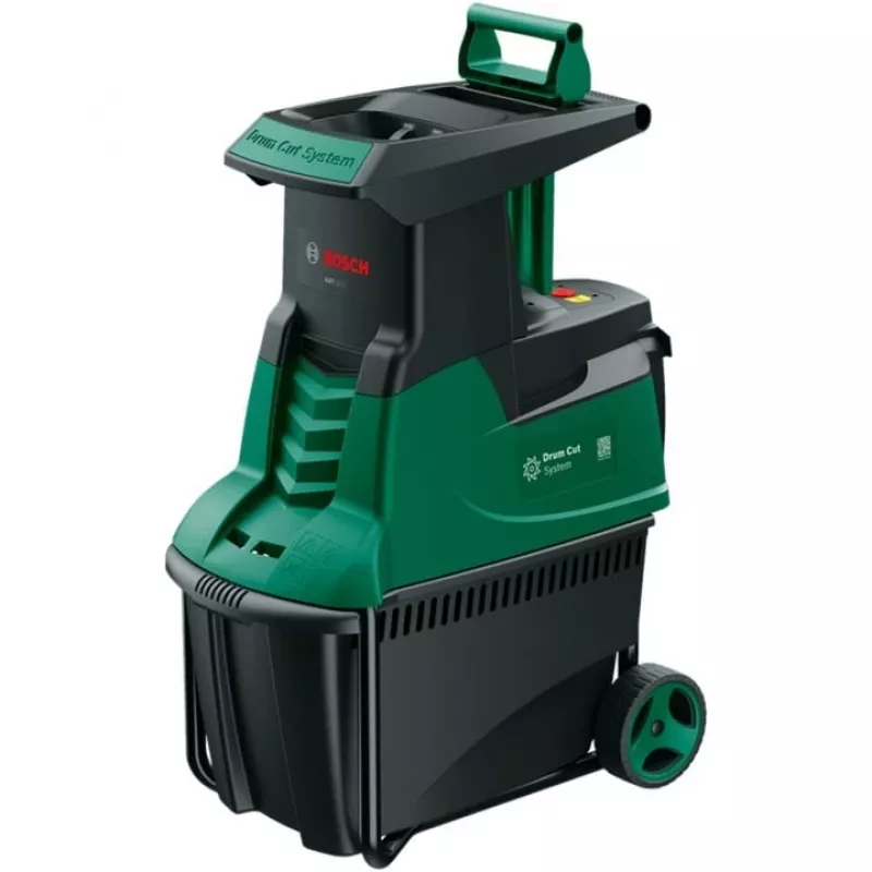cicha rozdrabniarka AXT 22 D, wał tnący zielony/czarny, 2.200 W