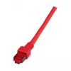 EFB-Elektronik kabel krosowy RJ45 kat.6 S/FTP LSZH czerwony 0,15m producent: EFB Elektronik (K5512.0,15)