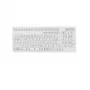 Klawiatura GETT KG19268 USB QWERTZ niemiecka biała