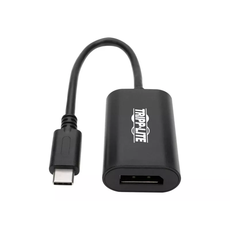 Adapter wideo USB C na DisplayPort Tripp Eaton Tripp Lite Series, 4K x 2K @ 60Hz, czarny, USB Type C na DP, USB-C, USB Type-C, 6 cali