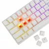 Klawiatura mechaniczna White Shark Wakizashi-2 US czerwony Switch, układ Tenkeyless/US, biała