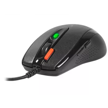 Mysz gamingowa A4Tech X-7120 USB Type-A symetryczna 2000 DPI, 3 ms, przewodowa, czarna
