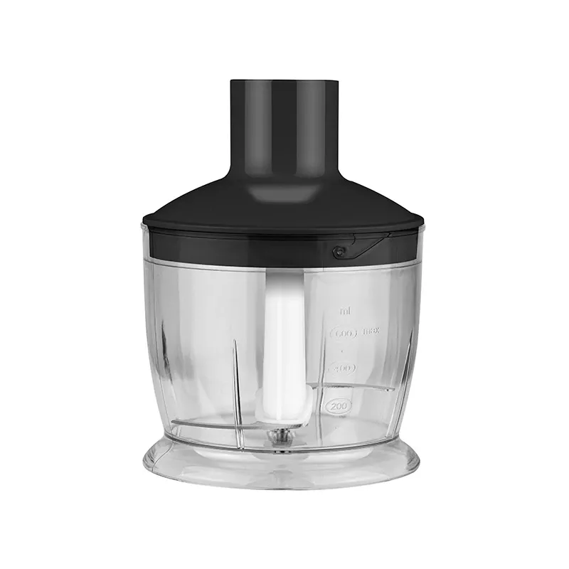 Ręczny blender zanurzeniowy LAFE BRK-003A, 800W, czarny/srebrny, ostrze ze stali nierdzewnej, misa 0,6 l, dzbanek 0,5 l