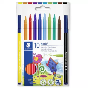 Marker permanentny Bullet tip Staedtler 326 C10 Assorted colours 10 szt.