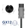 Akyga AK-EV-11 Ładowarka do hulajnóg elektrycznych 36 V, 42 V / 2 A 84 W, GX12 3-pin 9 mm, 1 m