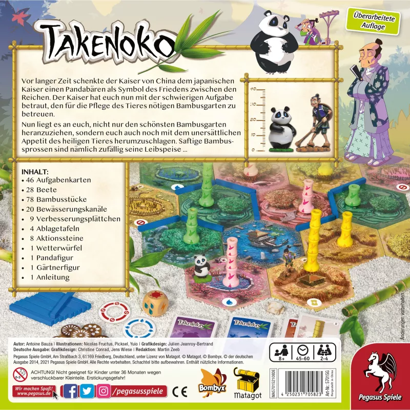 Takenoko, Gra Planszowa