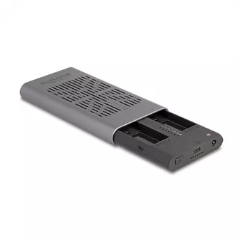 Obudowa SSD DeLOCK 42027 szara M.2 10 Gbit/s USB Type-C