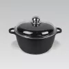 Maestro MR-4620C Garnek z pokrywką 20 cm 2,1 l Czarny