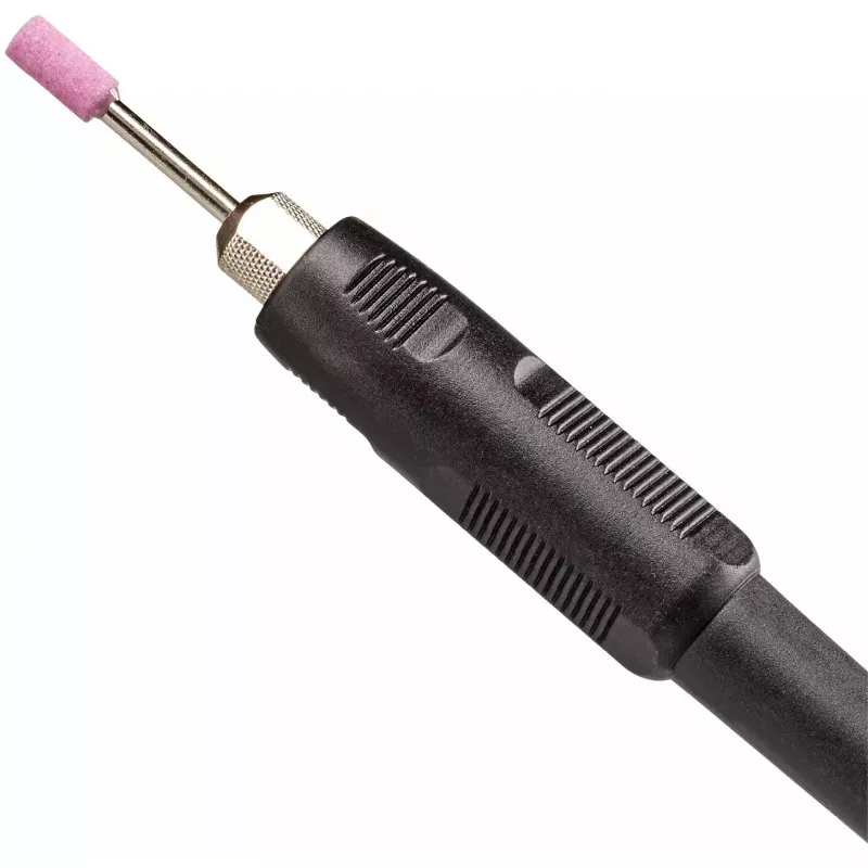 Szlifierka stołowa TC-XG 75 Kit (czerwono-czarna, 150 W, bogaty zestaw akcesoriów do polerowania i szlifowania)