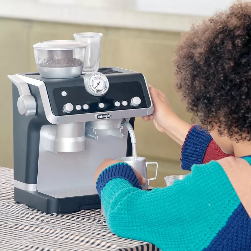 Ekspres do kawy DeLonghi Barista, zabawka domowa dla dzieci