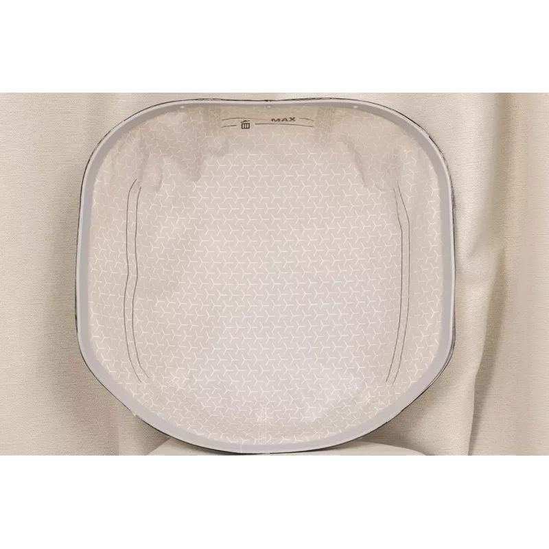 Mata pod kuwetę PETKIT P9221 — struktura plastra miodu, szara, 60 x 40 cm