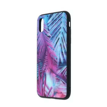 Szkło ochronne z nadrukiem Tellur na iPhone XS — hartowany ochraniacz ekranu