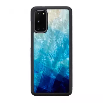 Etui ochronne iKins do Samsung Galaxy S20 — wykończenie niebieski lake i czarne
