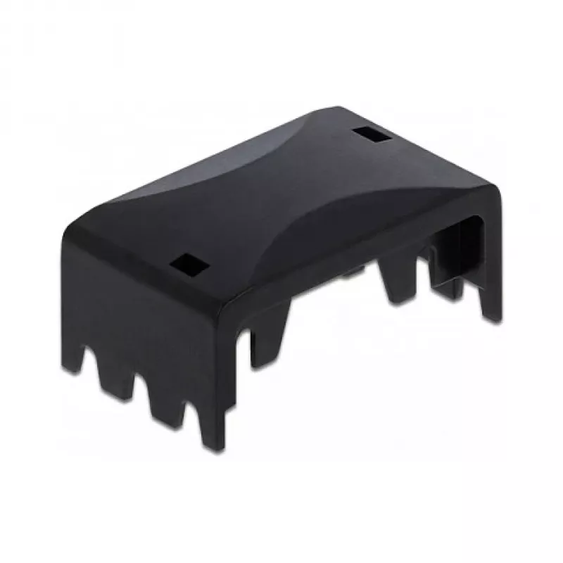 Moduł Keystone DeLOCK 86468 płaski czarny RJ-12