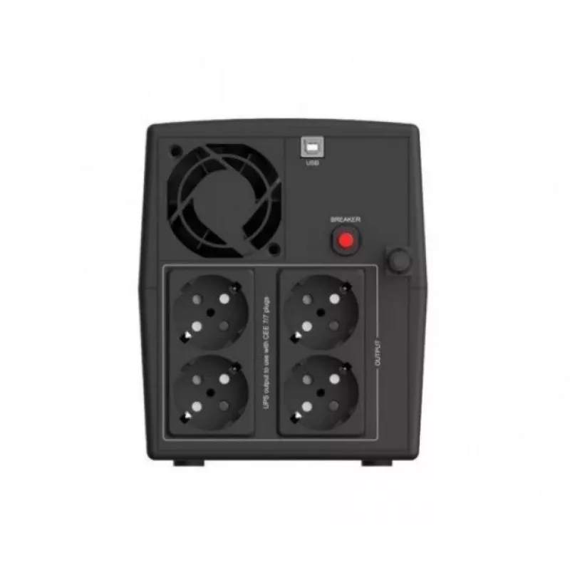 Infosec INF_661093 Zasilacz awaryjny UPS X1+ 1600, 1600VA, 900W, 4X FR/SCHUKO