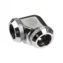 BitsPower Multi-Link Adapter 90° do 2x 12mm AD — BP-E90DML, błyszczący srebrny