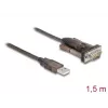 Adapter USB 2.0 Type-A na szeregowy RS-232 D-Sub 9-pin męski DeLOCK 62646