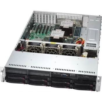 Supermicro SYS-621P-TRT Server-Barebone Intel C741 LGA 4677 (Socket E) Rack (2U) Srebrny (SYS-621P-TRT)