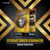 Etui Shock Eliminator X-ONE do iPhone'a 7 — czarne, wytrzymała lekka osłona ochronna