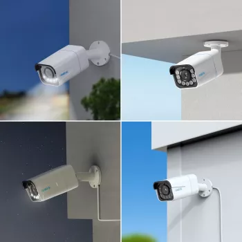 Kamera bezpieczeństwa IP Reolink P430 4K (8 MP, 3840×2160, 25 kl./s, 5-krotny zoom optyczny, PoE, IP67, MicroSD do 256 GB)