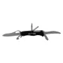 Scyzoryk AZYMUT HK20018 — pełnowymiarowy multitool, 9 narzędzi, stal nierdzewna 420J2/3CR13, złożony 11 cm, 146 g, skórzany futerał, brelok