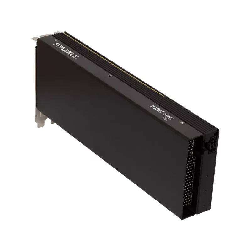 Karta graficzna Sparkle B60 Pro 24 GB Intel Arc, 2400 MHz, GDDR6 192-bit, chłodzenie pasywne, PCIe 5.0 x8, 4× DisplayPort 2.1