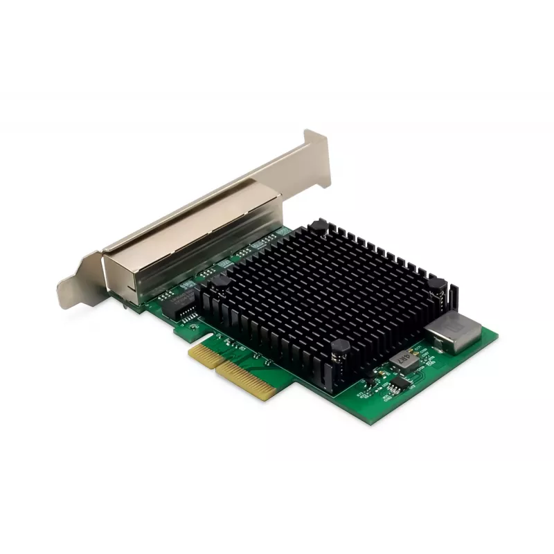 Digitus 4-portowa karta sieciowa 2.5 Gigabit Ethernet PCI Express z chipsetem Realtek