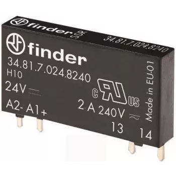 Przekaźnik półprzewodnikowy PCB Seria 34 34.81.7.024.8240 prąd obciążenia 2 a napięcie przełączania 230 (348170248240)