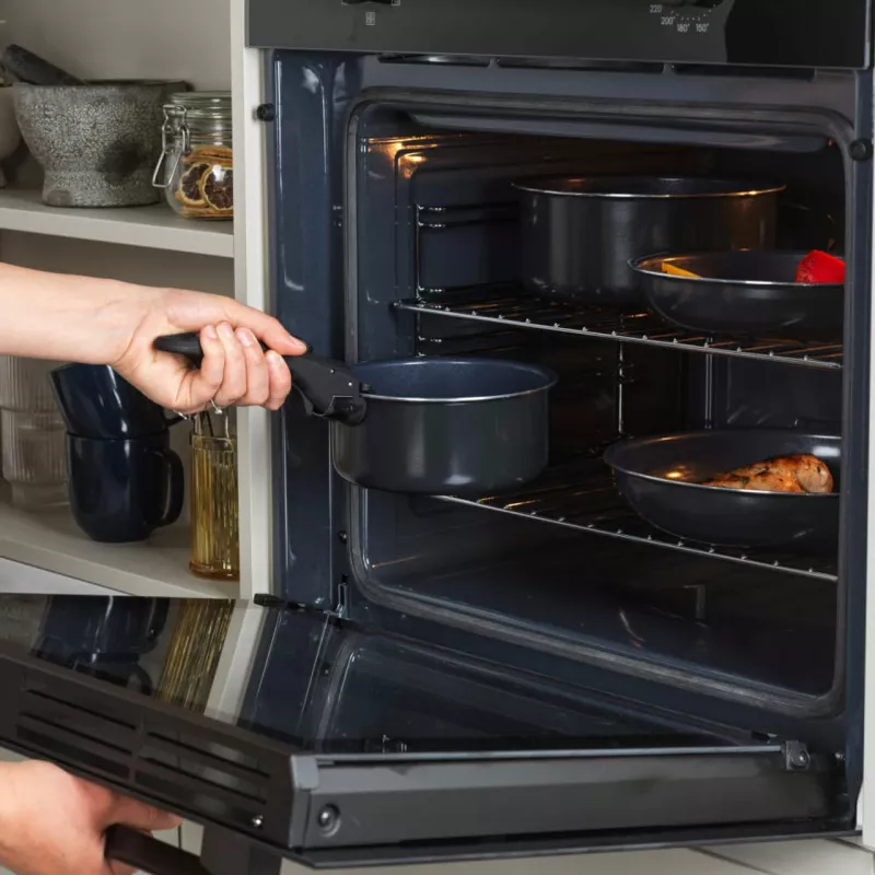 Zestaw garnków Russell Hobbs RH03319EU7, 5-częściowy, patelnie nieprzywierające, zmywarka