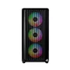 Montech X5M (B) Obudowa PC Micro Tower — Micro‑ATX/Mini‑ITX, 3x120mm przód, 1x120mm tył, obsługa zasilacza ATX, 2x3,5 cala + 4x2,5 cala, Czarna