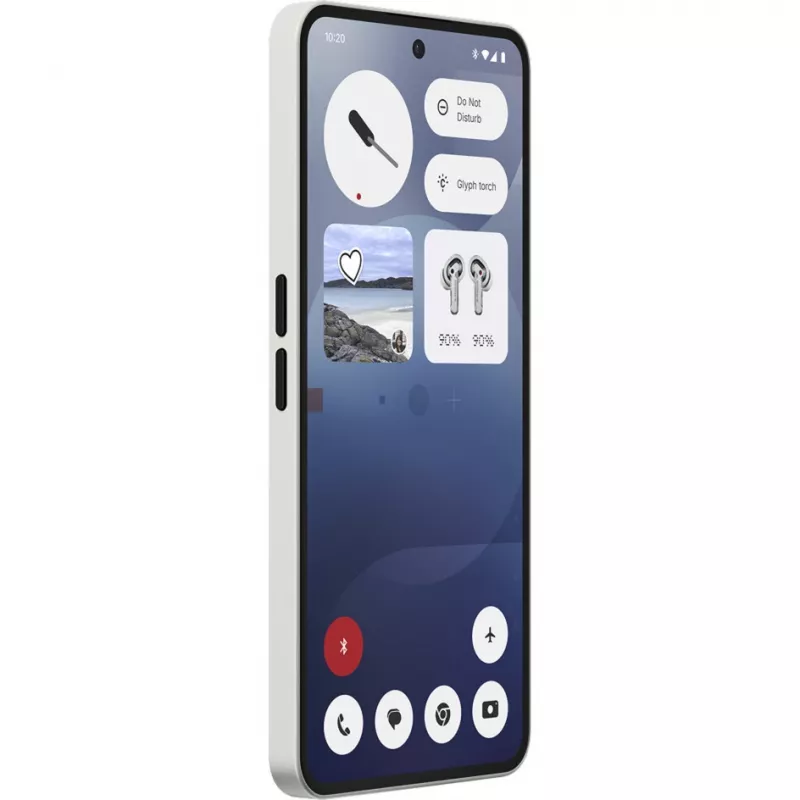 Nothing Phone (3a) 17,2 cm (6,77 inch) Dual SIM Android 15 5G USB Type-C 12 GB 256 GB 5000 mAh Biały
