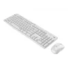 Logitech MK295 Silent – zestaw klawiatury i myszy – bezprzewodowy – 2,4 GHz – włoski – złamana biel