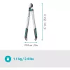 Gardena nożyce EasyCut L szare/turkusowe 50 cm (12031-88)