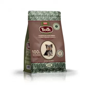 FOLK Small breeds Traditional polish meat feast with rabbit, lamb and quail - sucha karma dla psów - 1,6kg