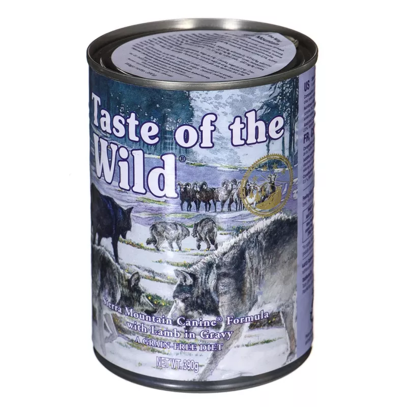 TASTE OF THE WILD Sierra Mountain - mokra karma dla psa - 390 g