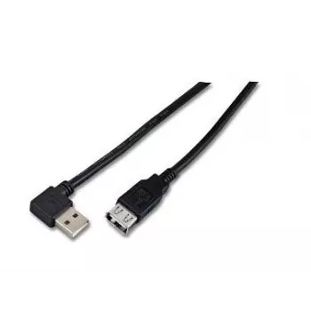 Microconnect USBAAF2ACzarny kabel USB USB 2.0 1.8 m USB A czarny