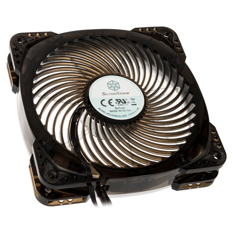 SilverStone SST-AP124-ARGB 120mm ARGB Wentylator do obudowy - Czarny