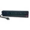 APC Rack PDU, Basic, 1U, 20A, 120V jednostka dystrybucji zasilania (PDU) Czarny
