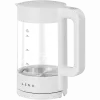 Czajnik elektryczny, biały, 220-240V, 1850-2200W, 1.7L, utrzymywanie ciepła 30 min, 40,60,80,90,100°C, panel sterowania w uchwycie